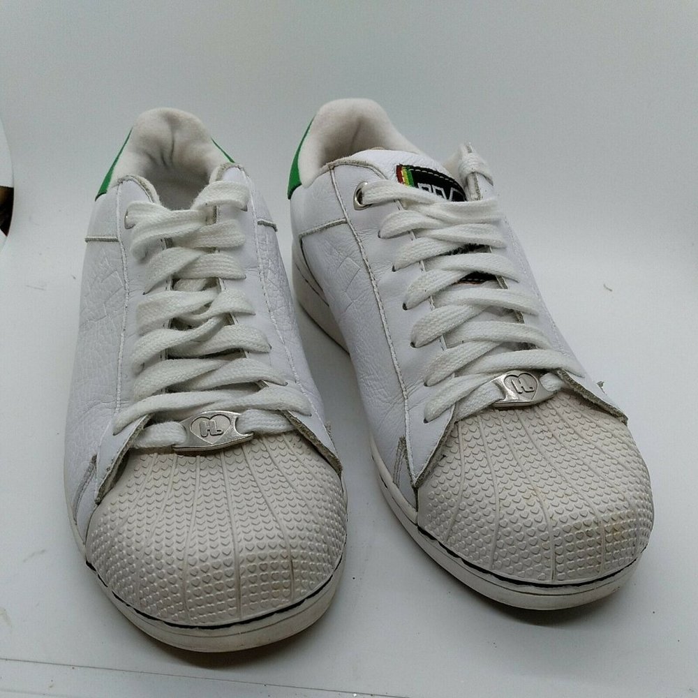 Harajuku Lovers Sneakers sz 7 Tennis Shoes White Leather